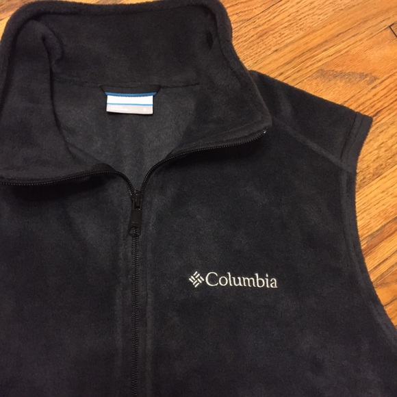 Columbia black fleece vest - Picture 4 of 7